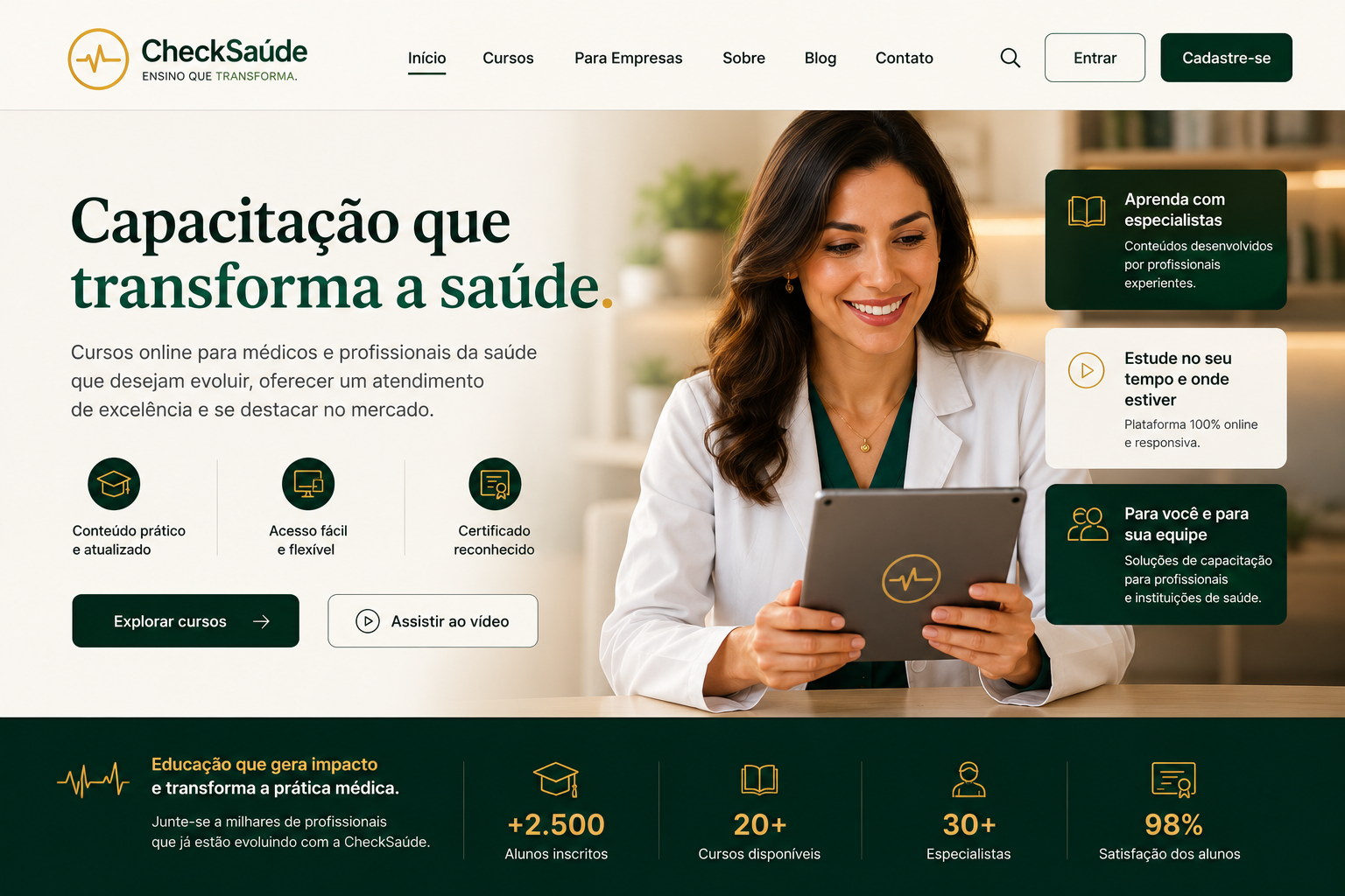 Landing Page Educacional